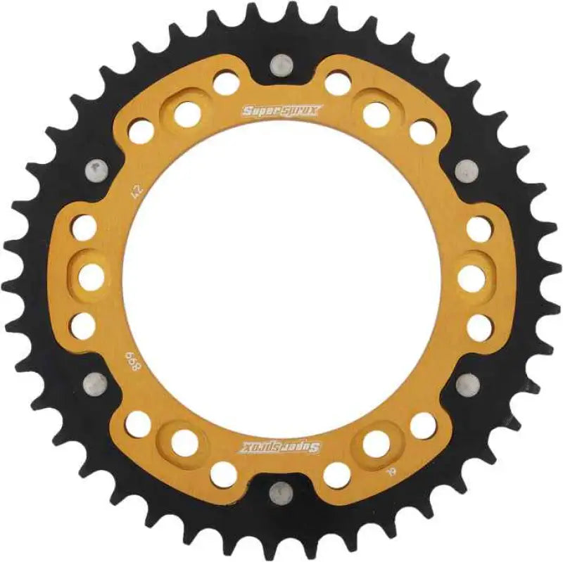 Rear Stealth Sprocket Alu/Stl 42t 525 Gld Ktm wps-108-899642