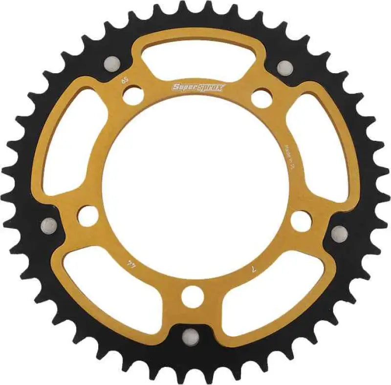 Rear Stealth Sprocket Alu/Stl 44t 525 Blk Bmw wps-108-7144
