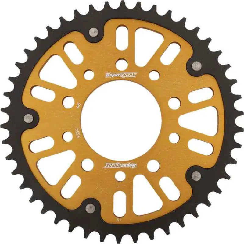 Rear Stealth Sprocket Alu/Stl 46t 530 Gld Tri wps-108-1334646