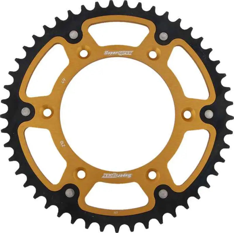 Rear Stealth Sprocket Alu/Stl 49t 520 Gld Hon wps-108-210649
