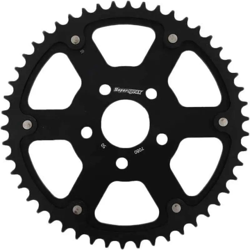 Rear Stealth Sprocket Alu/Stl 49t 530 Blk Hd wps-106-708049b
