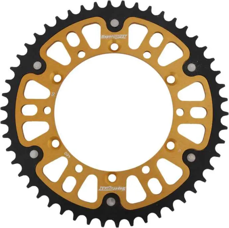 Rear Stealth Sprocket Alu/Stl 50t 520 Gld Kaw wps-108-460650