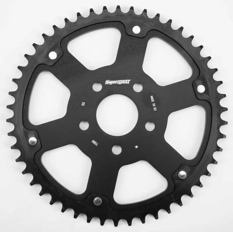 Rear Stealth Sprocket Alu/Stl 50t 530 Blk Hd wps-106-708050b