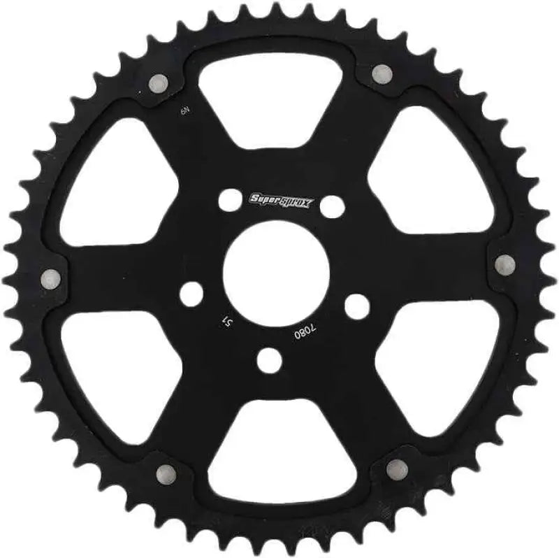 Rear Stealth Sprocket Alu/Stl 51t 530 Blk Hd wps-106-708051b