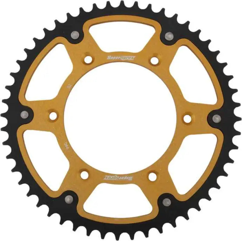 Rear Stealth Sprocket Alu/Stl 52t 520 Gld Hus/Husq/Ktm wps-108-990652