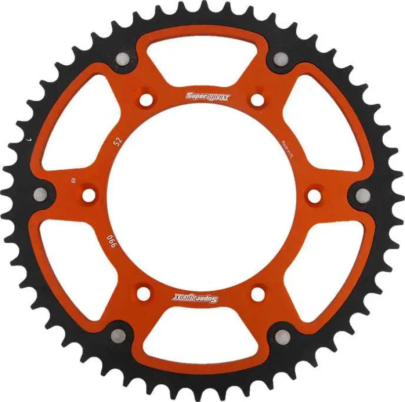 Rear Stealth Sprocket Alu/Stl 52t 520 Org Hus/Husq/Ktm wps-108-990752