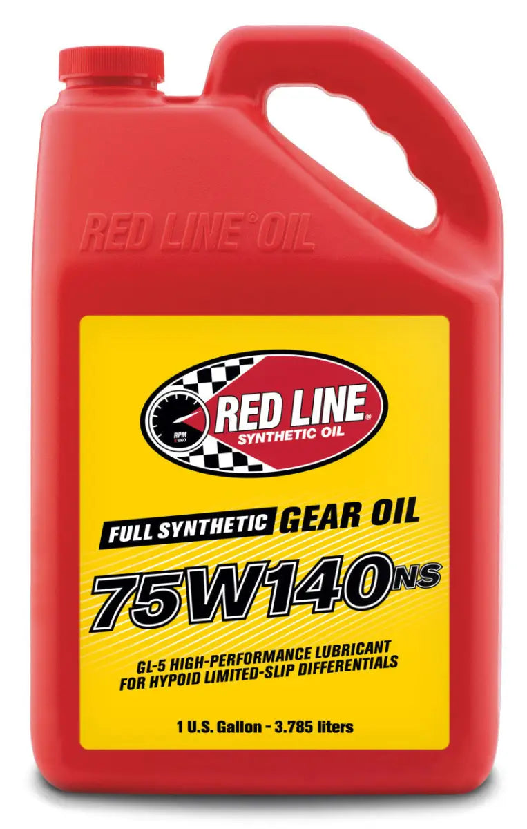 Red Line 75W140NS Gear Oil - 1 Gallon - Case of 4 red57105