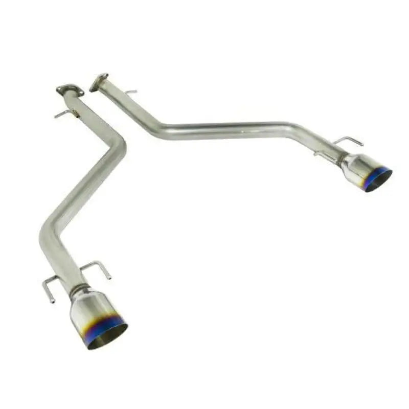 Remark 2021+ Lexus IS350 Axle Back Exhaust w/Burnt Single Wall Tip remro-tte4-s