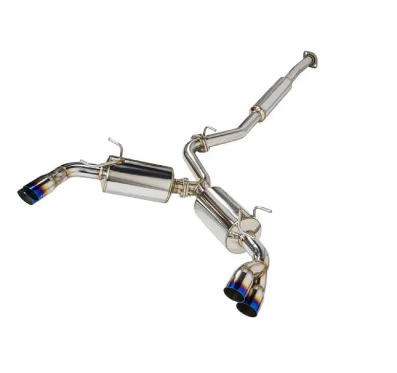 REMARK Sports Touring CatBack Exhaust, Toyota GR86 / Subaru BRZ 2022+, Burnt Stainless Tip remrk-c4063t-04t
