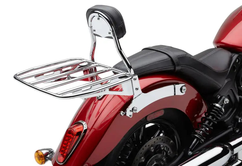 Removable Chrome Luggage Rack for Easy Gear Access 82-96730