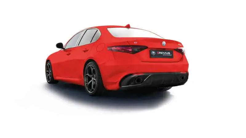 Remus Alfa Romeo Giulia Veloce Type952 10/2016 2.0L Turbo Multiair 206 kw Cat Back 0252171700