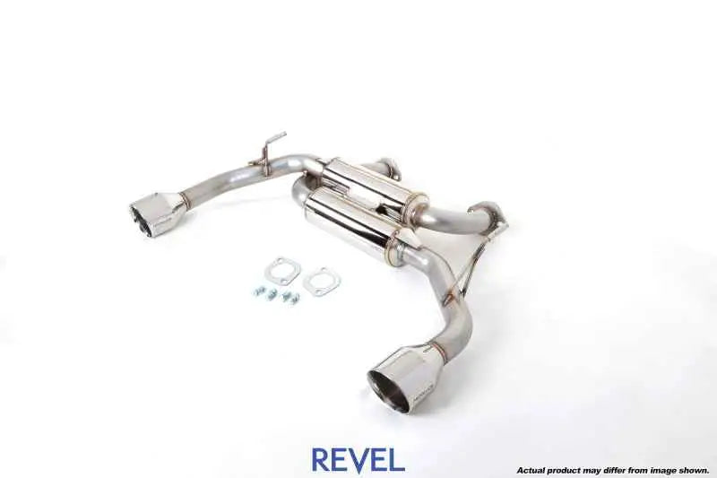 Revel Medallion Touring-S Catback Exhaust - Dual Muffler / Axle Back 14-15 Infiniti Q50 AWD/RWD t70176ar