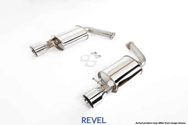 Revel Medallion Touring-S Catback Exhaust - Dual Muffler / Axle Back 92-00 Lexus SC300/400 t70095ar