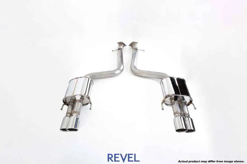 Revel Medallion Touring-S Catback Exhaust - Dual Muffler / Quad Tip / Rear Section 16-17 Lexus GS F t70201ar