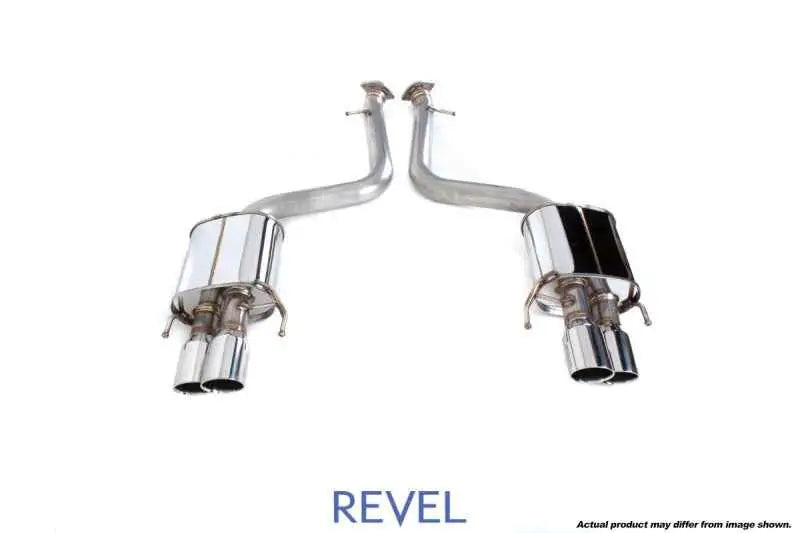 Revel Medallion Touring-S Catback Exhaust - Dual Muffler / Quad Tip / Rear Section 15-16 Lexus RC F t70180ar