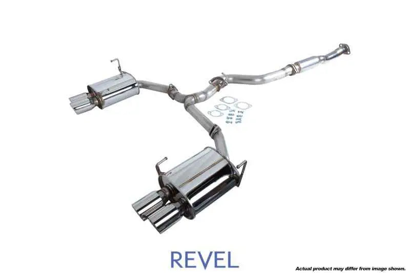 Revel Medallion Touring-S Catback Exhaust - Dual Muffler/ Quad Tip 15-17 Subaru Impreza WRX / Sti t70188r