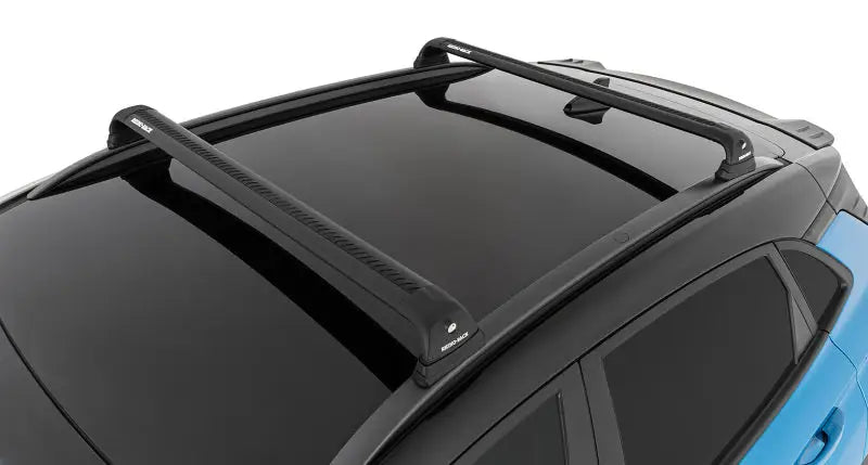 Rhino-Rack 18-22 Hyundai Kona 1st Gen 5 Door SUV w/Flush Rails Vortex RVP 2 Bar Roof Rack - Black rhrrvp69