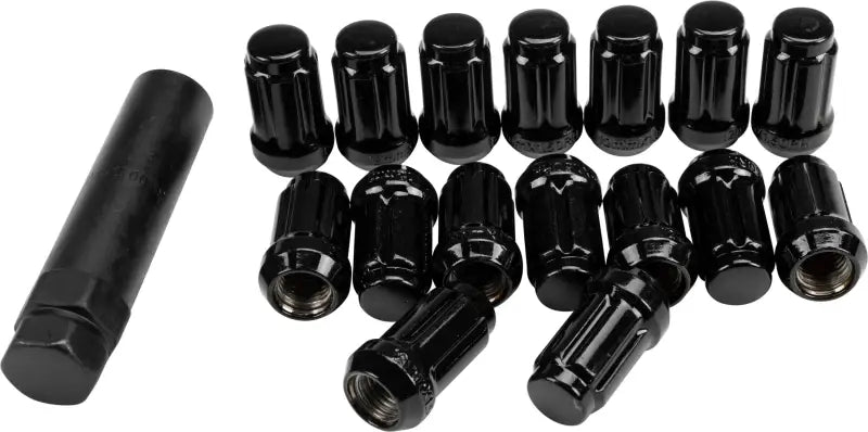 RLUG-CS20B Awc 12Mmx1.50 Lock Style Lug Nuts Black W/Key 16/Pk wps-57-94131b