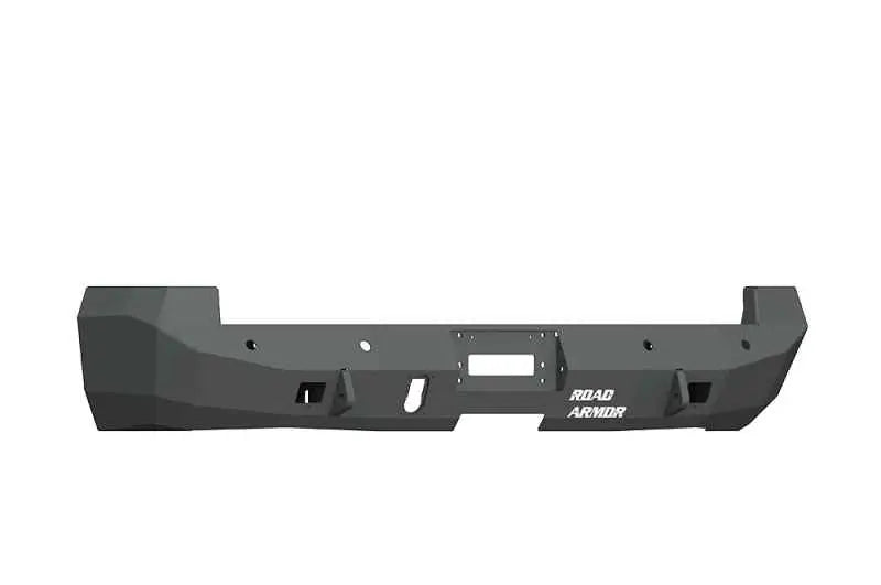 Road Armor 10-18 Ram 2500 Stealth Rear Winch Bumper w/Sensor Holes - Tex Blk (WARN M8000 Only) 412S0B