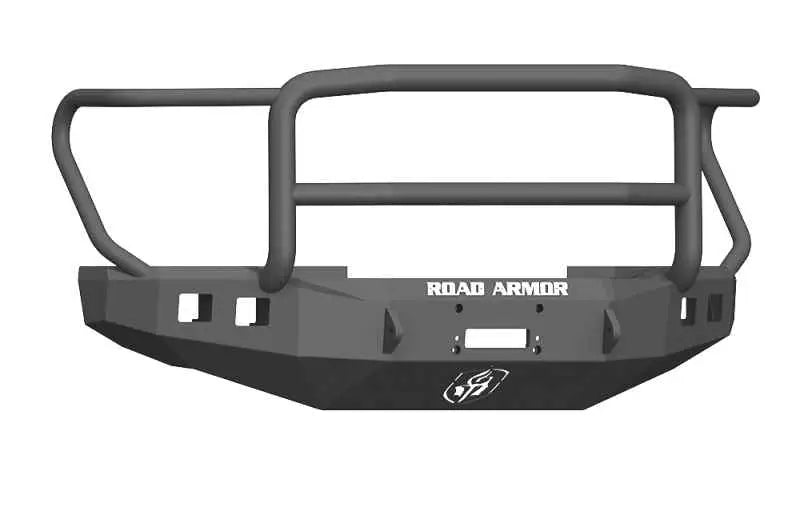 Road Armor 17-20 Ford F-250 Stealth Front Winch Bumper w/Lonestar Guard - Tex Blk 617F5B