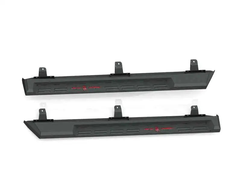 Road Armor 18-20 Jeep Wrangler JL 4DR Stealth Running Board Step - Tex Blk 518stp4b