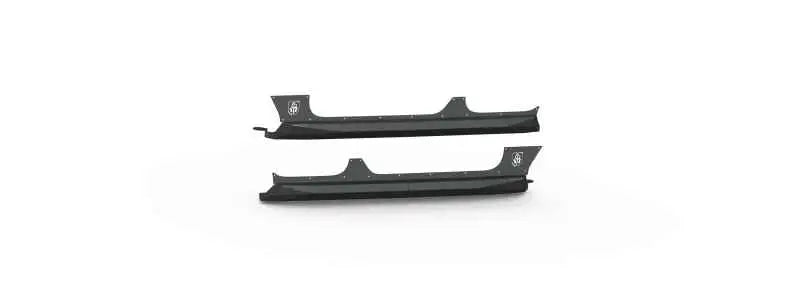 Road Armor 18-20 Jeep Wrangler JL Stealth Rocker Armor Panel & Guard - Tex Blk 518arg4b