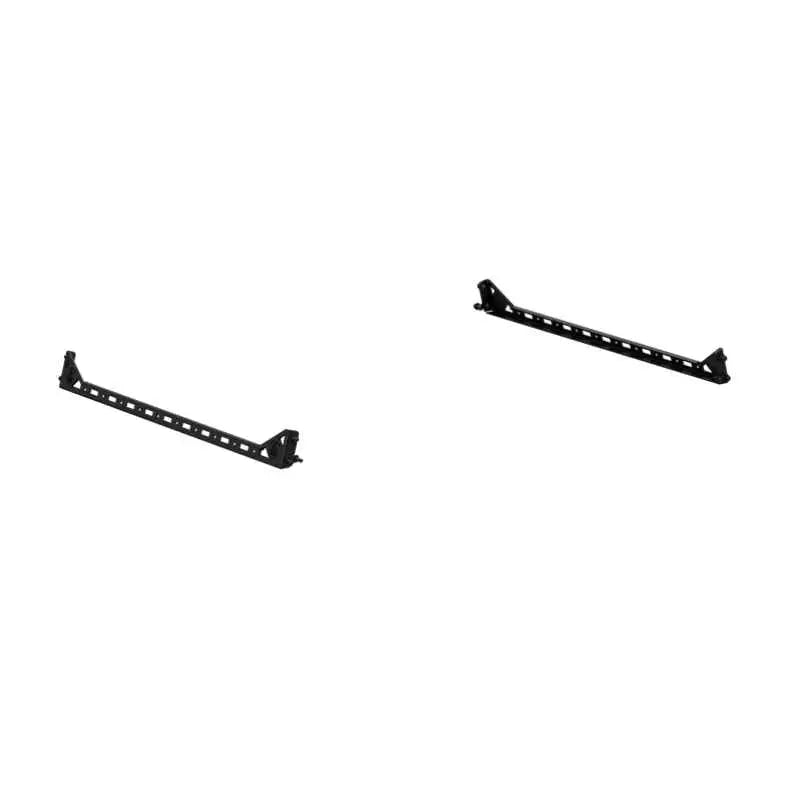 Road Armor TRECK Dual Lower 5-1/2-6ft Bed Accessory Rail Mounts - Tex Blk (Pair) 550BRS-SMK-485