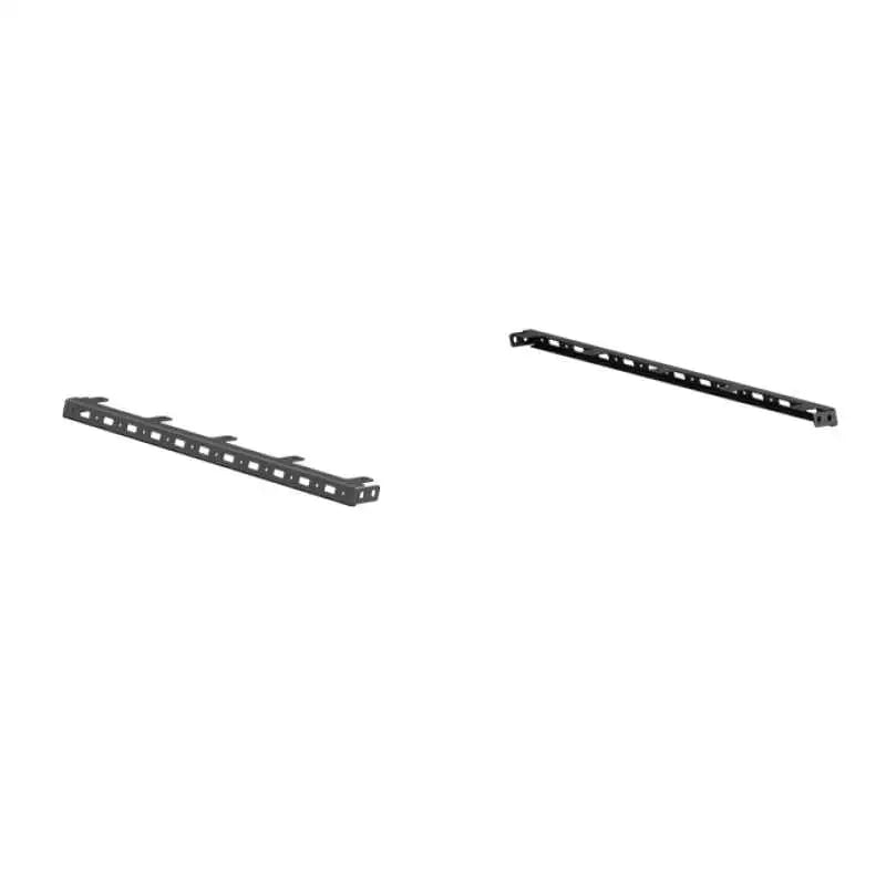 Road Armor TRECK Dual Upper 5-1/2-6ft Bed Accessory Rail & 5-Light Mounts - Tex Blk (Pair) 550BRS-TLMK-485