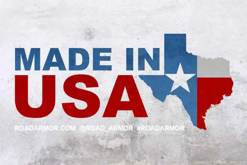 Road Armor Universal 5ft Bed TRECK Adj Bed Rack - Tex Blk (w/o Brackets) 500brs52b