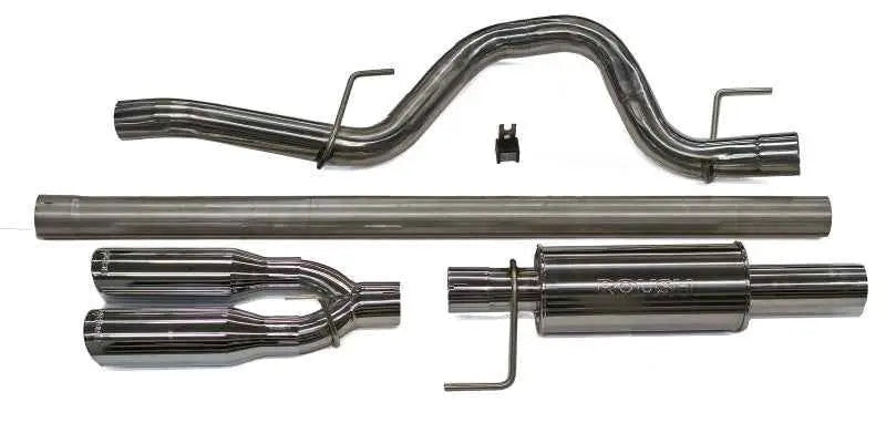ROUSH 2011-2014 Ford F-150 3.5L/5.0L/6.2L Side Exit Performance Exhaust System (Incl. SVT Raptor) 421711
