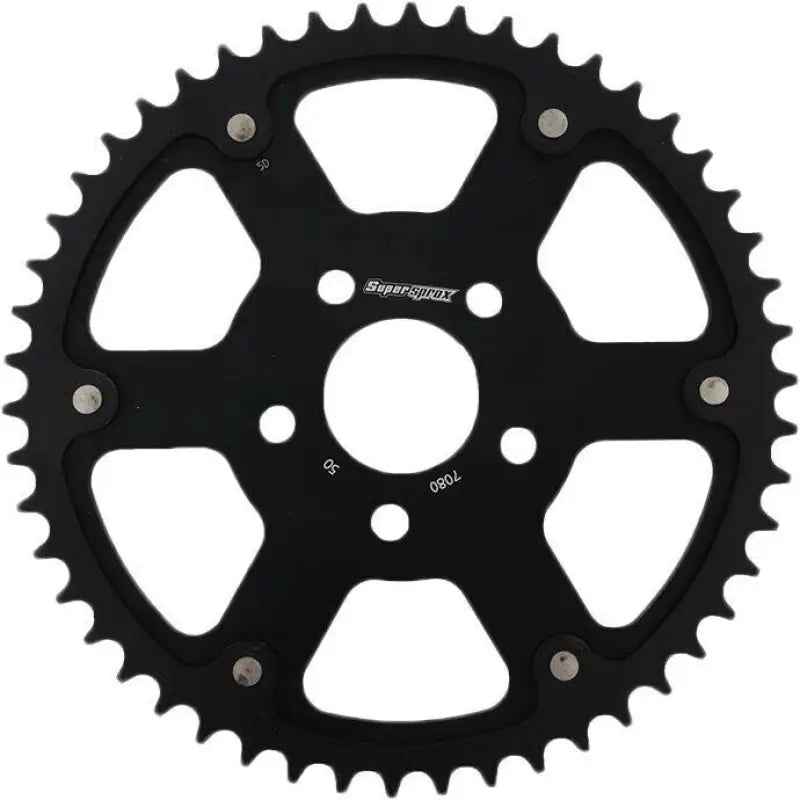 RST-7080-48-BLK Supersprox Rear Stealth Sprocket Alu/Stl 48T-530 Blk Hd wps-106-708048b