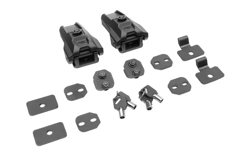 Rugged Ridge 07-22 Jeep Wrangler JK & JL - 20-22 Jeep Gladiator JT Locking Hood Catch Kit rug11210-32