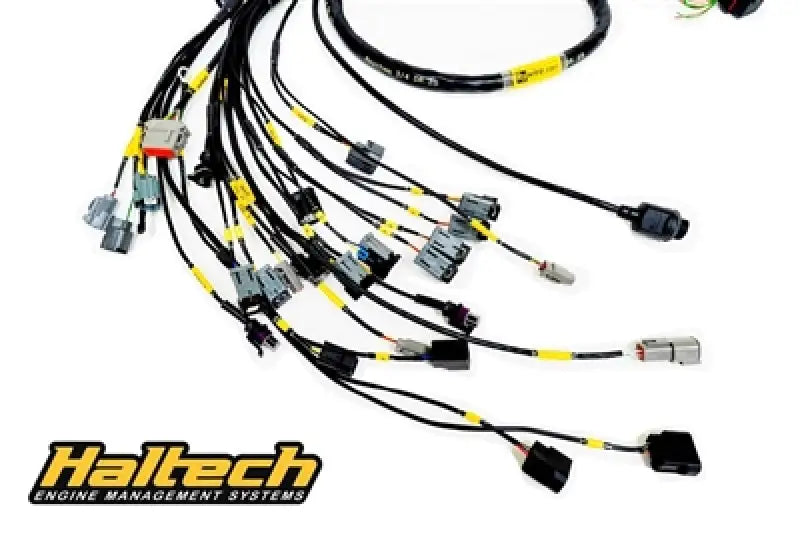 Rywire Honda K-Series (w/Haltech Elite 1500+) Eng Harn w/OBD2 Alt/EV14 Inj/AEM IAT/MAP (Adapter Req) rywry-k2-haltech-elite