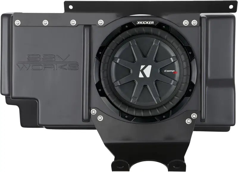 RZ3-BSSB10-K Ssv Works Behind Seat 10 Inch Kicker Sub Pol wps-63-3934