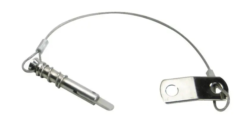 S-1021C Whitecap S.S. Spring Type Pin &Lanyard W/Tab w7es1021c