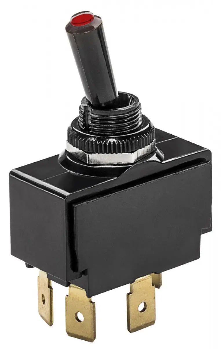 S-7054C Whitecap Lighted Tip Toggle Switch (Mom. On/ w7es7054c