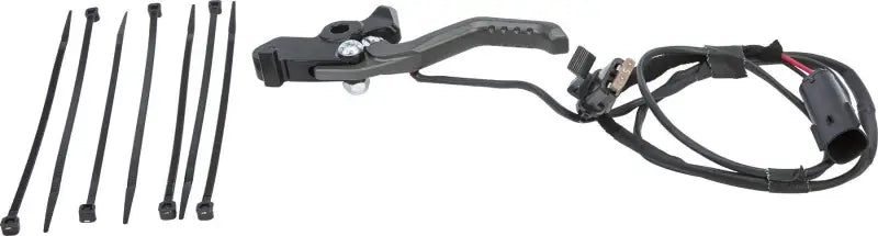 SDBLH105-GR Spg Skinz Adjustable Brk Lever S-D Heated Billet Graphite S/M wps-12-39571h