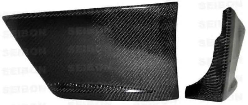 Seibon 08-09 Mitsubishi Evo X OEM style Carbon Fiber Rear Lip RL0809MITEVOX-OE