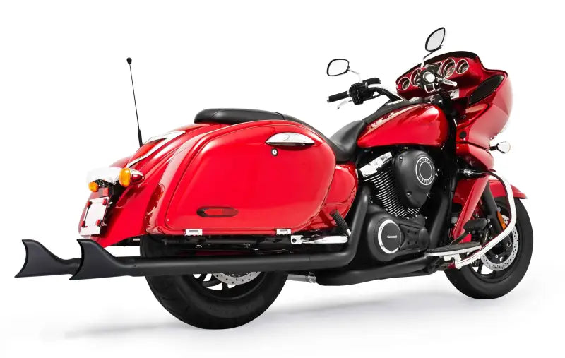 Sharktail Xl Dual Exhaust Black wps-82-3117bk