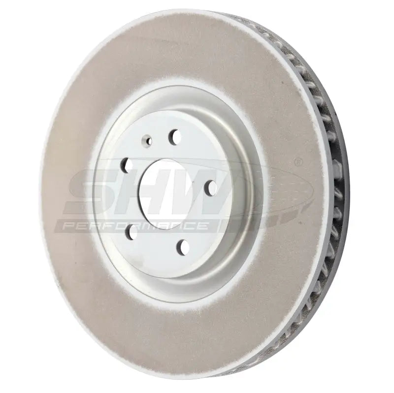 SHW 19-21 Porsche Macan S 3.0L Left Front Smooth Monobloc Brake Rotor shwpfl39527