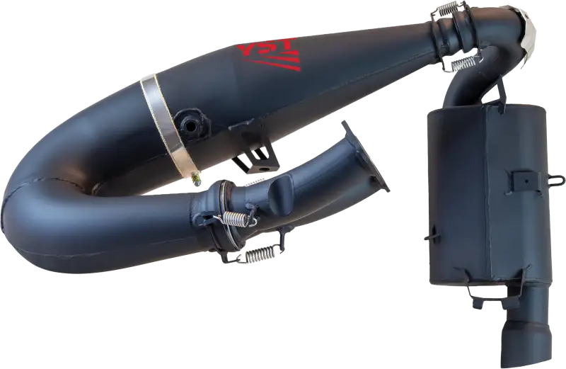 Single Pipe Exhaust Pol 9R Quiet Performance Upgrade 27-06605