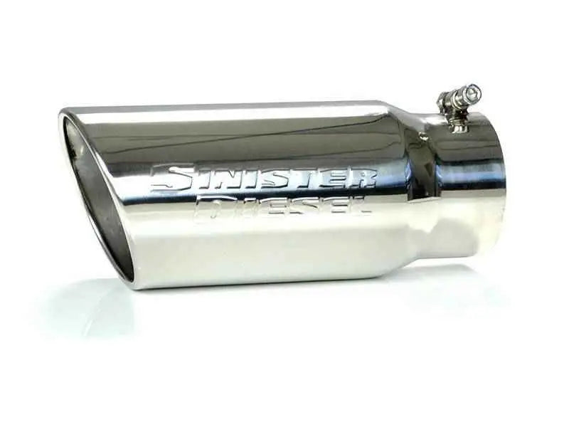 Sinister Diesel Universal Polished 304 Stainless Steel Exhaust Tip (5in to 6in) sd-5-6-pol