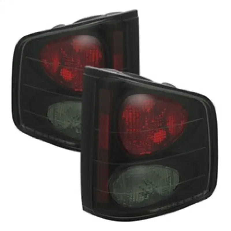 Spyder Chevy S10 94-04/Isuzu Hombre 96-00 Euro Tail Lights Blk Smke ALT-YD-CS1094-BSM spy5078049