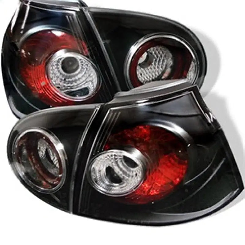 Spyder Volkswagen Golf V 06-09 Euro Style Tail Lights Black ALT-YD-VG03-BK spy5008152