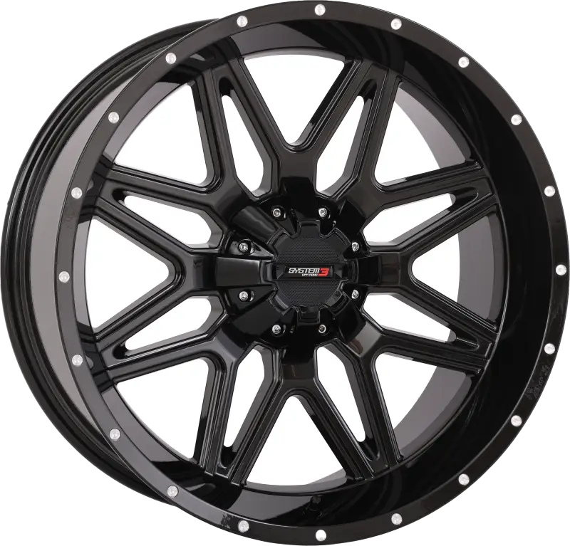 St7 Wheel 20x9 Gloss Black with Exceptional Strength 3-207335