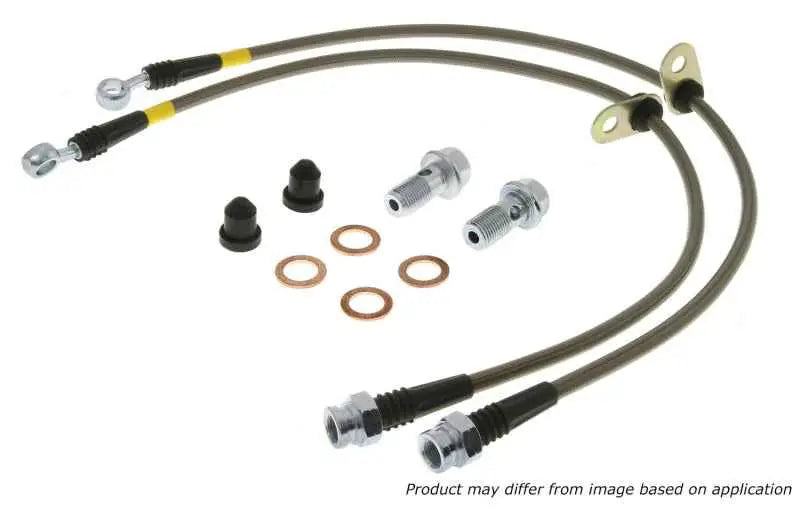 StopTech 98-02 Chevy Camaro Stainless Steel Rear Brake Lines 950-62501