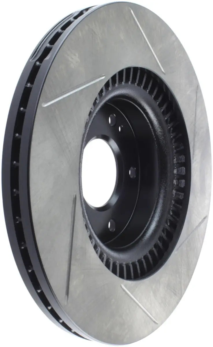 StopTech Power Slot 10 Hyundai Genesis Coupe Non-Track Front Right Slotted Rotor 126-51038sr