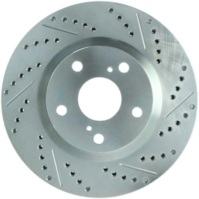 StopTech Select Sport 11-16 Toyota Avalon/ 11-17 Camry SportStop Slotted & Drilled Left Front Rotor 227-44146l