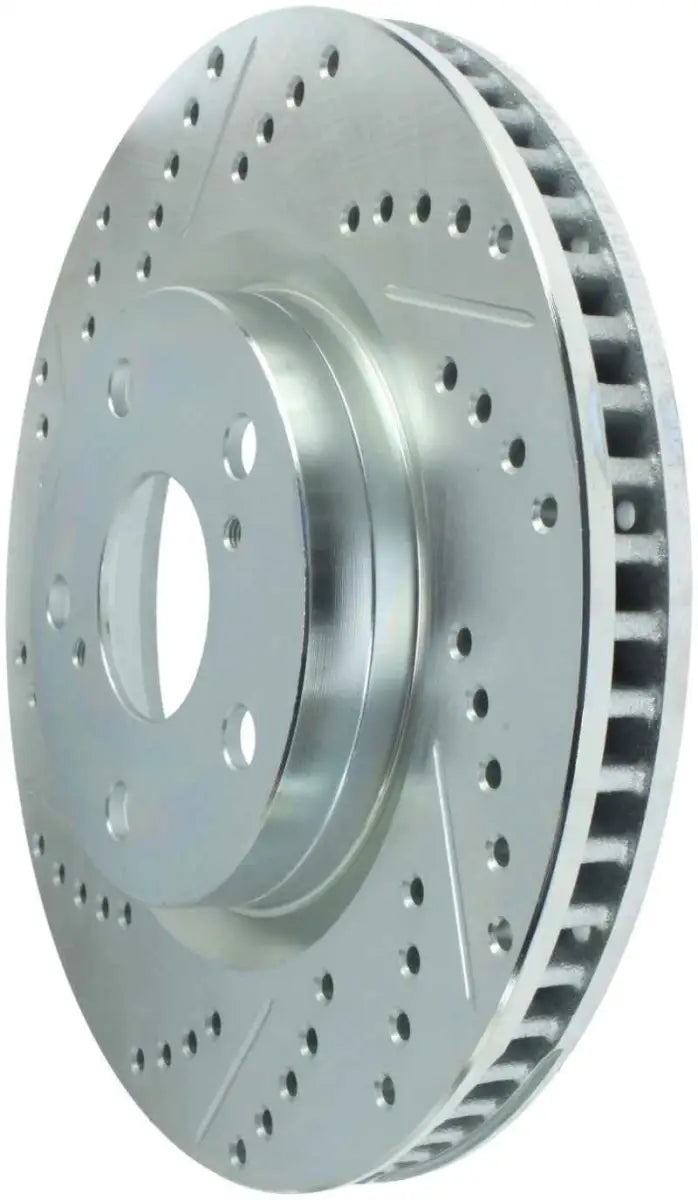 StopTech Select Sport 11-16 Toyota Avalon/ 11-17 Camry SportStop Slotted & Drilled Righ Front Rotor 227.44146R