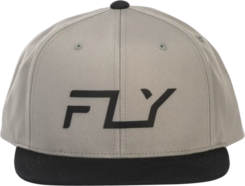 Stylish Grey Fly Flow Hat with Adjustable Snapback 351-1005